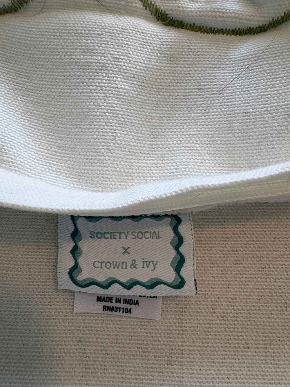 Set of 2 Society Social x Crown & Ivy Pillow Covers